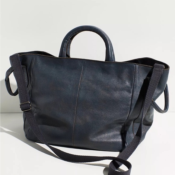 Free People LESLIE Tote in Indigo - Picture 1 of 7